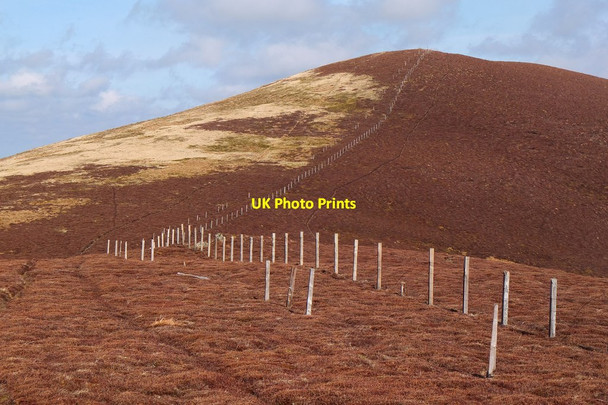 Photo 6"x4" Cardon Hill from the southwest Mitchell Hill\/NT0633 c2015