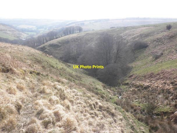 Photo 6"x4" Upper Rams Combe Simonsbath c2015