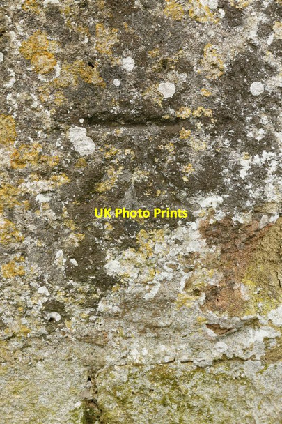 Photo 6"x4" Benchmark on St Andrew's Didcot c2015