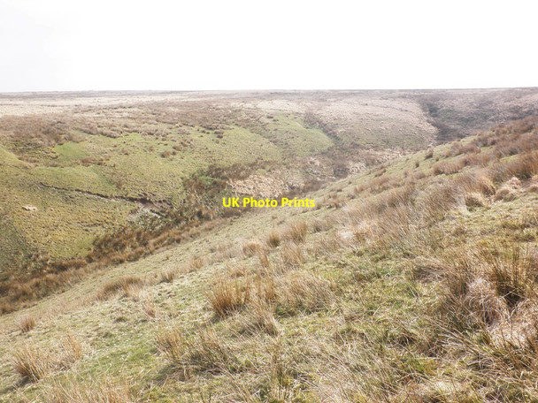 Photo 6"x4" Great Buscombe Simonsbath c2015