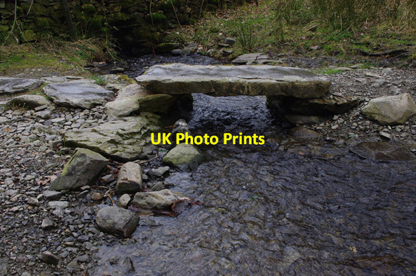 Photo 6"x4" Slab bridge over Scout Beck Windermere\/SD4198 c2015