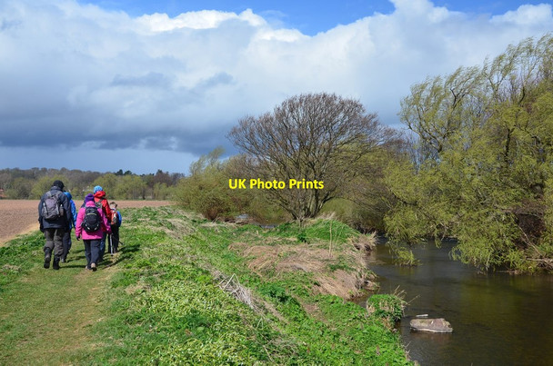 Photo 6"x4" Path by the Tyne near East Linton East Linton c2015