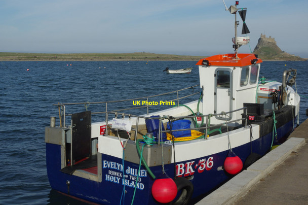Photo 6"x4" Evelyn Juliet at Holy Island Holy Island\/NU1241 c2015
