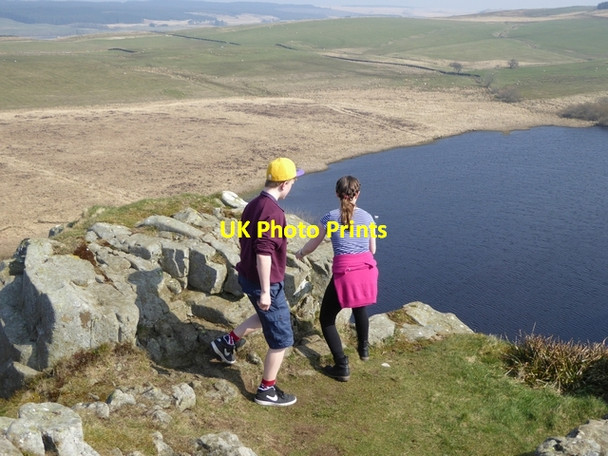 Photo 6"x4" Above Crag Lough Birkshaw\/NY7765 c2015