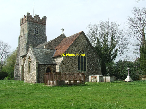 Photo 6"x4" St Andrew Bredfield Bredfield c2014