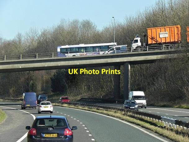 Photo 6"x4" M66, Bury New Road Bridge at Ramsbottom Ramsbottom c2014