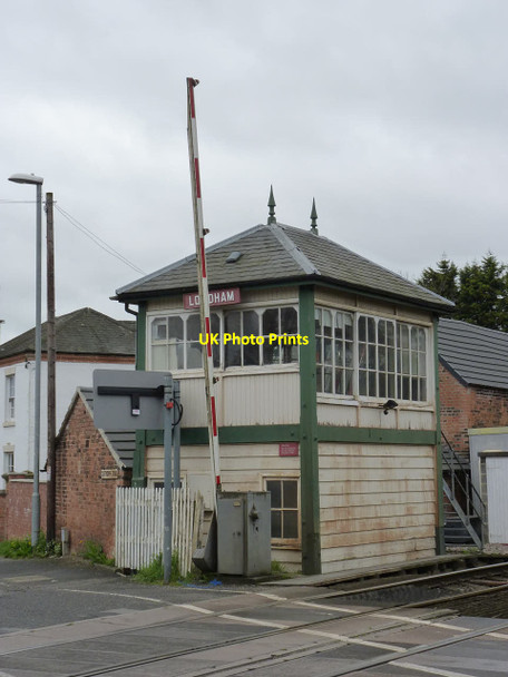 Photo 6"x4" Lowdham Signal Box Caythorpe\/SK6845 c2014