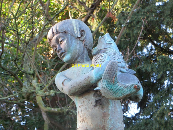 Photo 6"x4" Close up of the fish Thame c2014