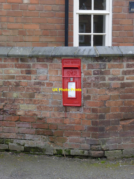 Photo 6"x4" Scarrington postbox ref NG13 72 Scarrington c2014