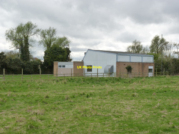 Photo 6"x4" Whatton telephone exchange Whatton-in-the-Vale c2014