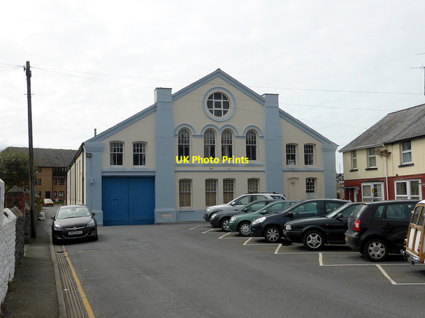 Photo 6"x4" Aberystwyth Drill Hall, Glyndwr Road - Front Elevation Aberystwyth c2014