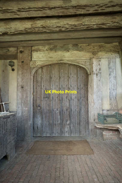 Photo 6"x4" Great Dixter, Northiam front door Northiam c2014