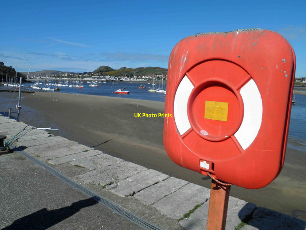 Photo 6"x4" Conwy estuary Conwy c2014