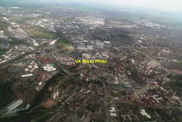 Photo 6"x4" Derby centre: aerial 2014 Derby\/SK3535 c2014