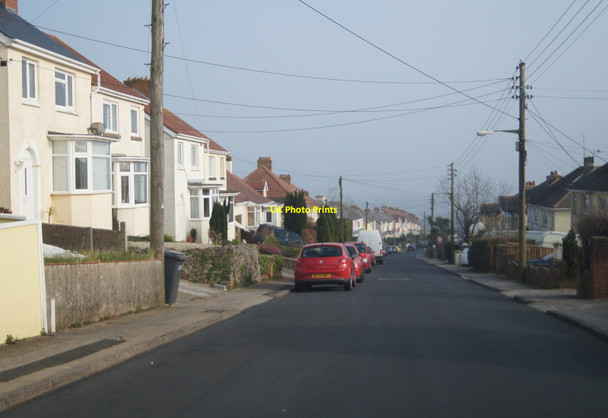 Photo 6"x4" View along Maidenway Road Paignton c2014
