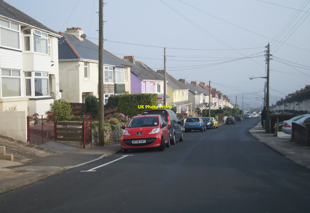 Photo 6"x4" View along Maidenway Road Paignton c2014 P1