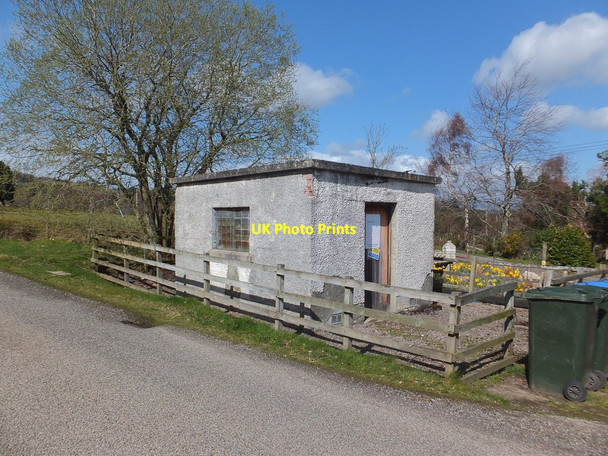Photo 6"x4" Scottish Water pumping station Aultvaich c2014