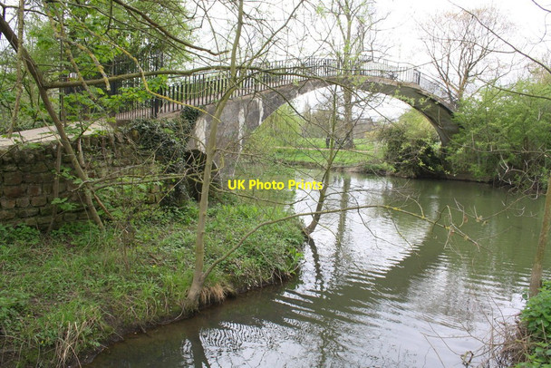 Photo 6"x4" Bridge over River Cherwell giving access to University Parks Oxford\/SP5106 c2014