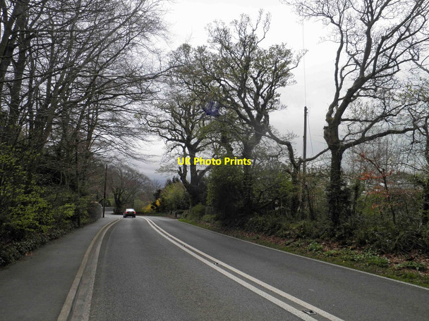 Photo 6"x4" The B5109 road near Fryars Bay Anglesey Beaumaris c2014