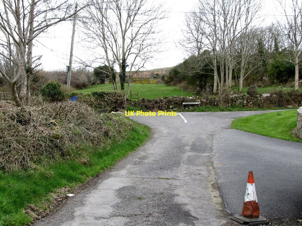 Photo 6"x4" Mill Road at its junction with Tamnaghbane Road Camlough c2014