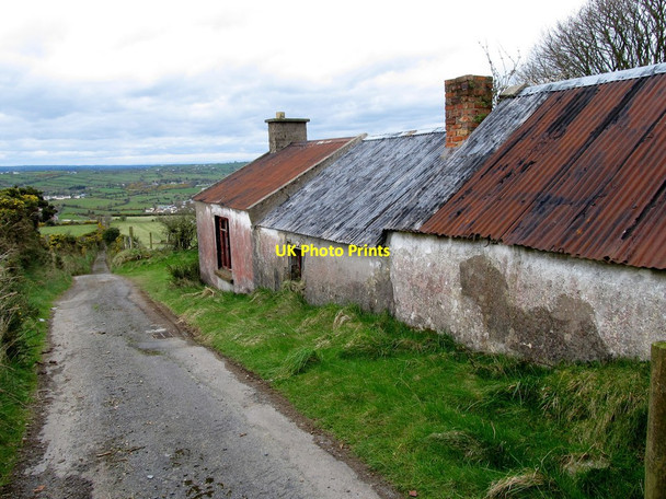 Photo 6"x4" Disused cottage on Gordons Lane Camlough c2014