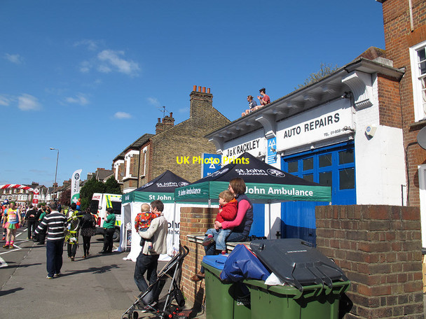 Photo 6"x4" London Marathon 2014: St John Ambulance Greenwich\/TQ3977 c2014