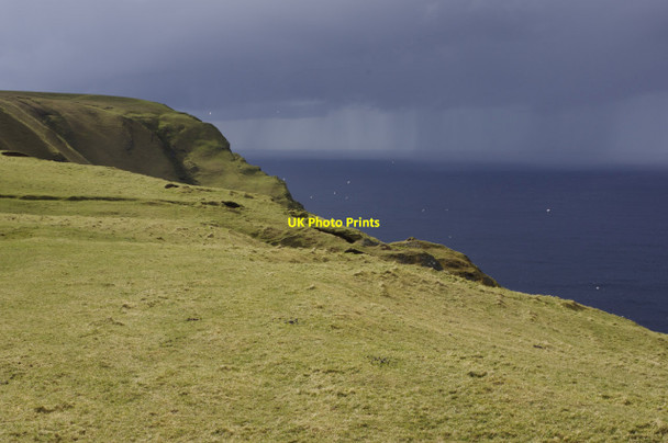 Photo 6"x4" Clifftop at Toolie Burrafirth c2014
