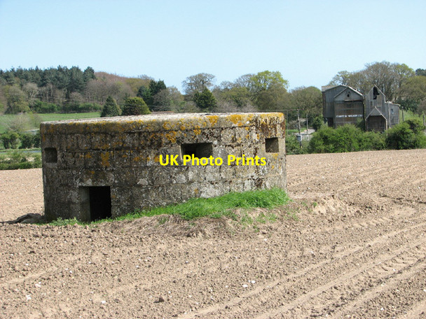 Photo 6"x4" WW1 pillbox protecting the Dilham Canal North Walsham c2014