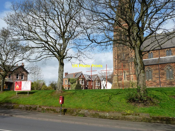 Photo 6"x4" Three Easter crosses at St James Church, Carlisle Carlisle c2014