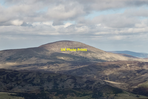 Photo 6"x4" Morven from Geallaig Hill Morven\/NJ3704 c2014