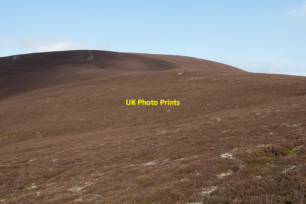 Photo 6"x4" The north west slopes of Geallaig Hill Geallaig Hill c2014