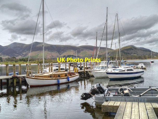 Photo 6"x4" Marina at Nichol End Keswick\/NY2623 c2014