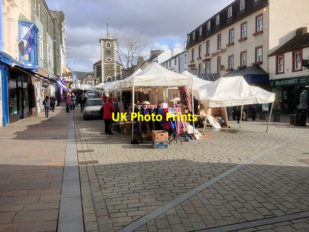 Photo 6"x4" The Marketplace, Keswick Keswick\/NY2623 c2014