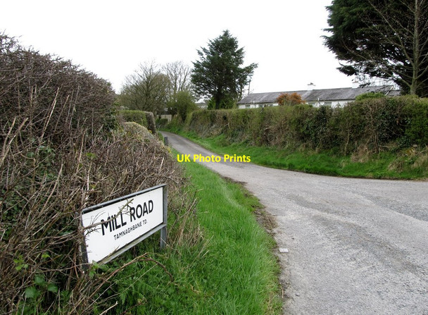 Photo 6"x4" The southern end of Mill Road, Tamnaghbane Camlough c2014