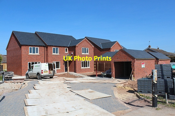 Photo 6"x4" Housing development on former garage, Welland Welland c2014