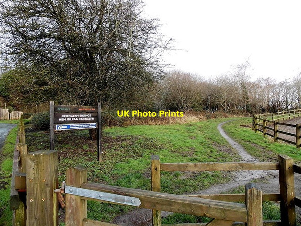Photo 6"x4" Entrance to Energlyn Sidings, Caerphilly Caerphilly\/Caerffil c2014