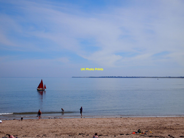 Photo 6"x4" Alnmouth Beach Alnmouth c2013