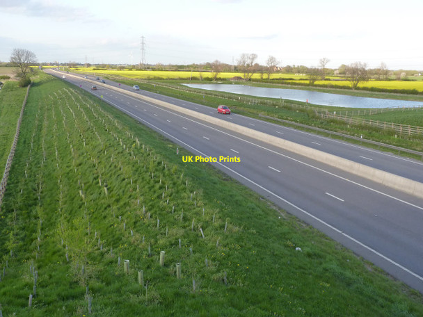 Photo 6"x4" A46 near East Stoke East Stoke\/SK7549 c2014