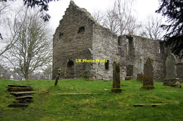 Photo 6"x4" St Bride's Kirk, Old Blair Bailanloan c2014 P2
