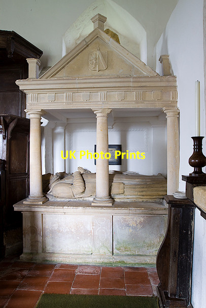 Photo 6"x4" St Faith's church, Farmcote: Stratford monument Farmcote\/SP0628 c2014