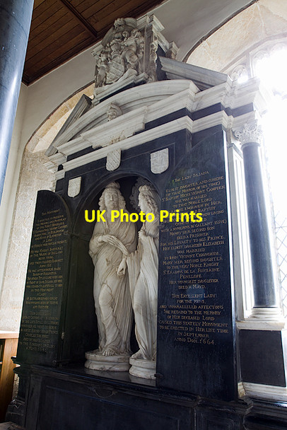 Photo 6"x4" St James's church, Chipping Campden: Noel monument Chipping Campden c2014