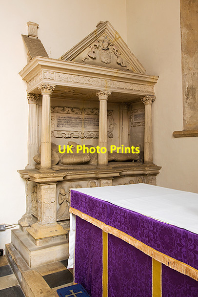 Photo 6"x4" St James's church, Chipping Campden: Smythe monument Chipping Campden c2014
