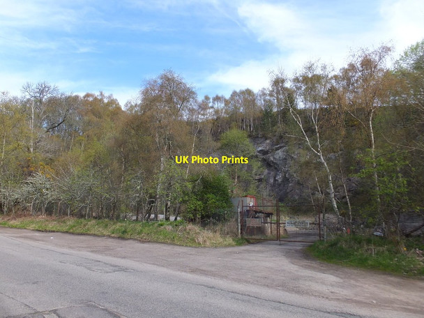 Photo 6"x4" Roads Depot by Rosemarkie Fortrose c2014