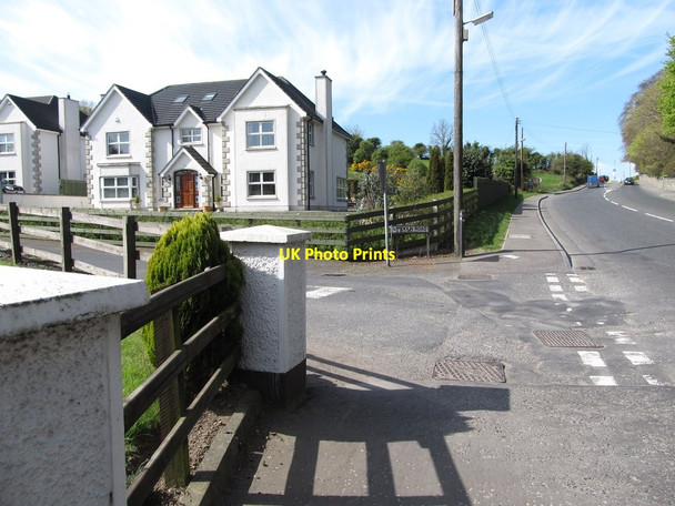 Photo 6"x4" The junction of Limekiln Road and the A25 (Camlough Road) Bessbrook c2014