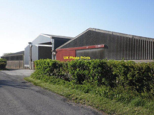 Photo 6"x4" Outbuildings at Diamond Farm Brean c2014