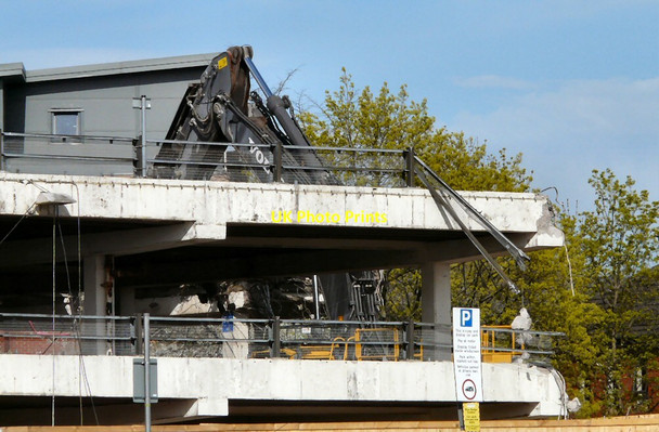 Photo 6"x4" Demolishing the Multi-storey Hyde\/SJ9494 c2014