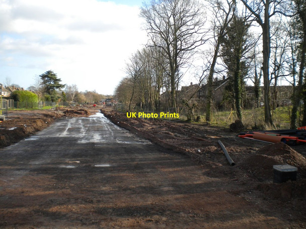 Photo 6"x4" Tramway construction off Bramcote Lane, Chilwell Beeston\/SK5236 c2014