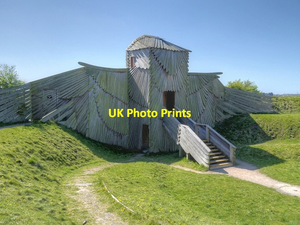 Photo 6"x4" The Harrier Hide at Martin Mere WWT Centre New Lane c2014