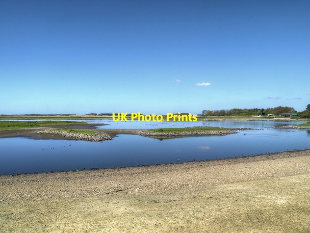 Photo 6"x4" Martin Mere from Swanlink Hide Tarlscough c2014