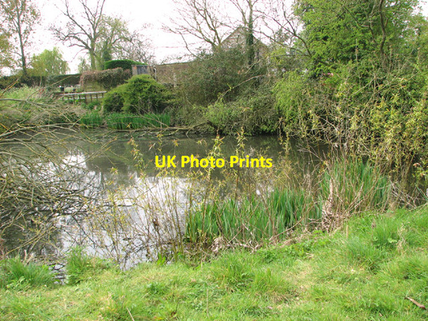 Photo 6"x4" Pond beside Water End Lane Beeston\/TF9015 c2014